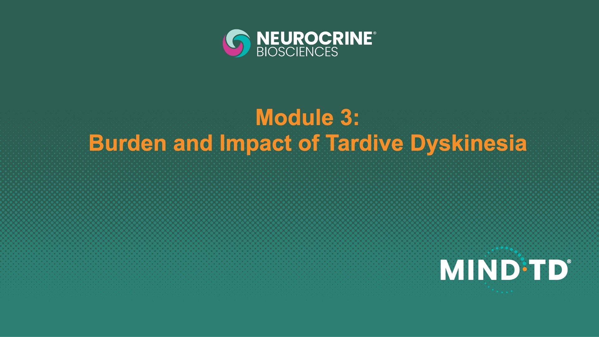 Tardive Dyskinesia Differential Diagnosis Slide Library for Clinicians in Training, Slide 54