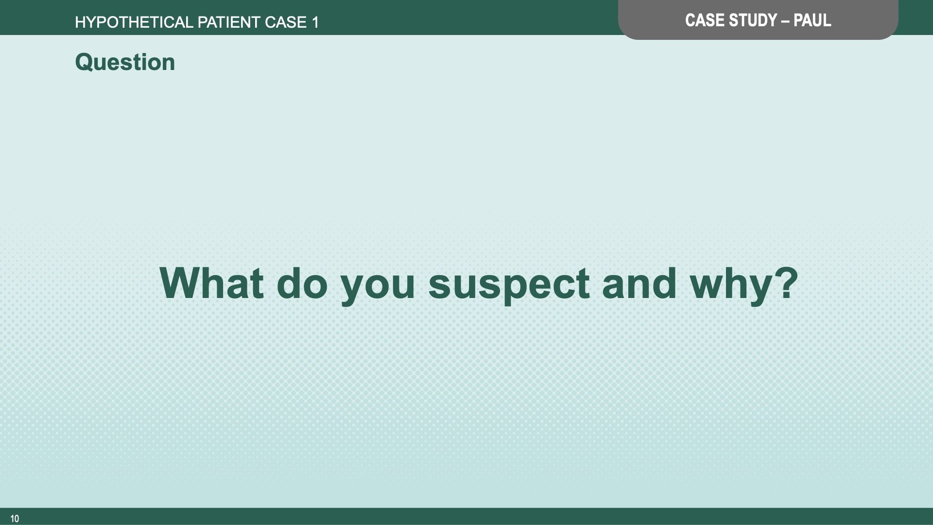 Tardive Dyskinesia Differential Diagnosis Slide Library for Clinicians in Training, Slide 10