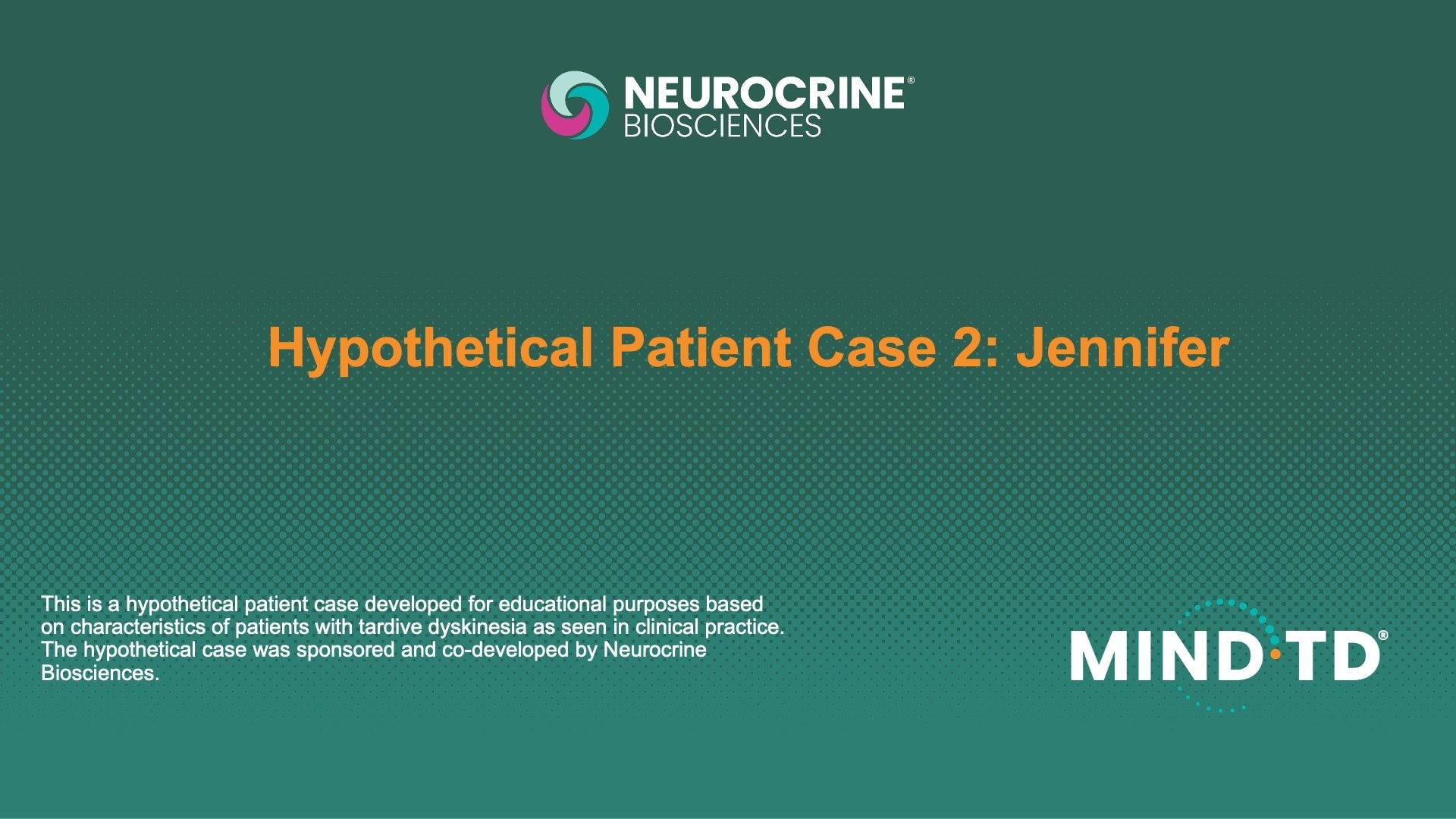 Tardive Dyskinesia Differential Diagnosis Slide Library for Clinicians in Training, Slide 43