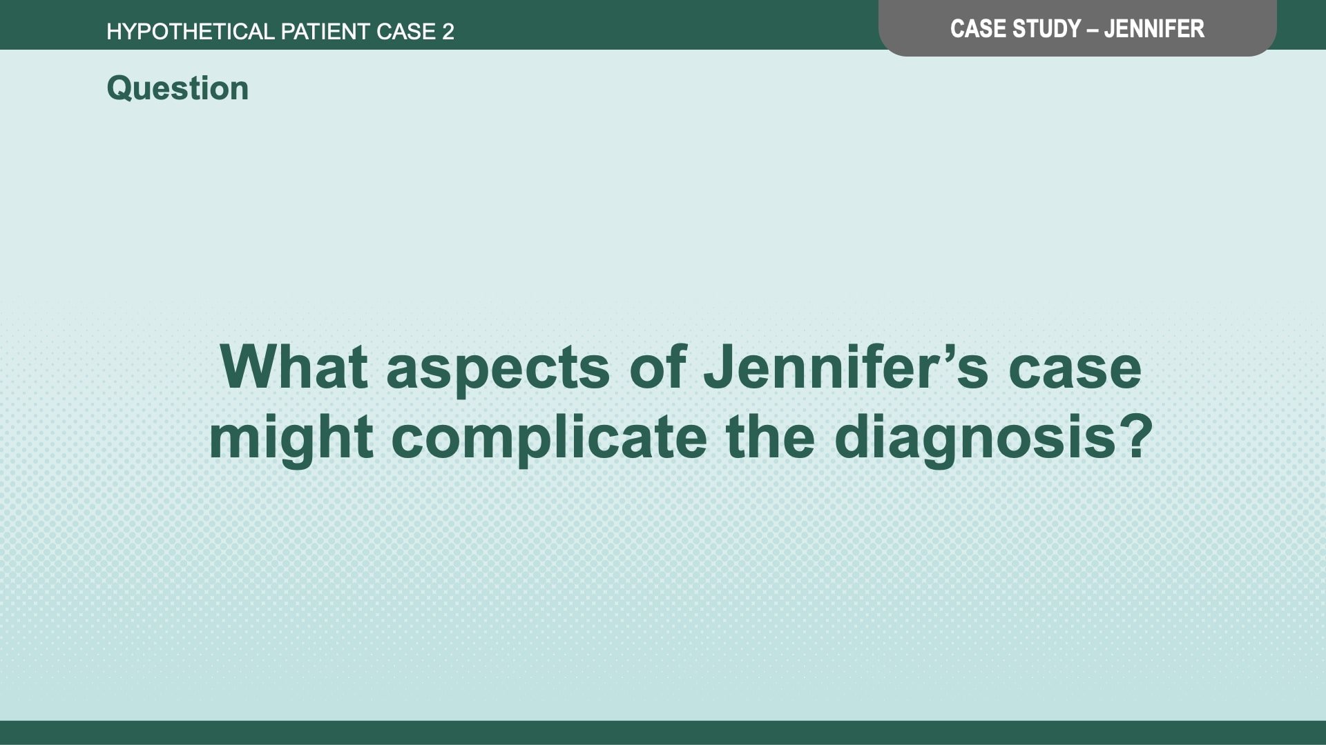 Tardive Dyskinesia Differential Diagnosis Slide Library for Clinicians in Training, Slide 50