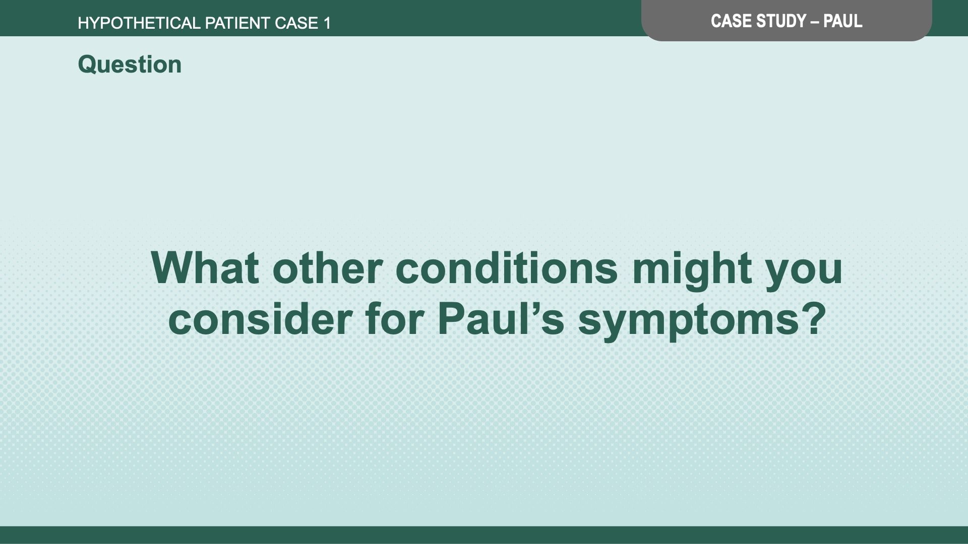 Tardive Dyskinesia Differential Diagnosis Slide Library for Clinicians in Training, Slide 12